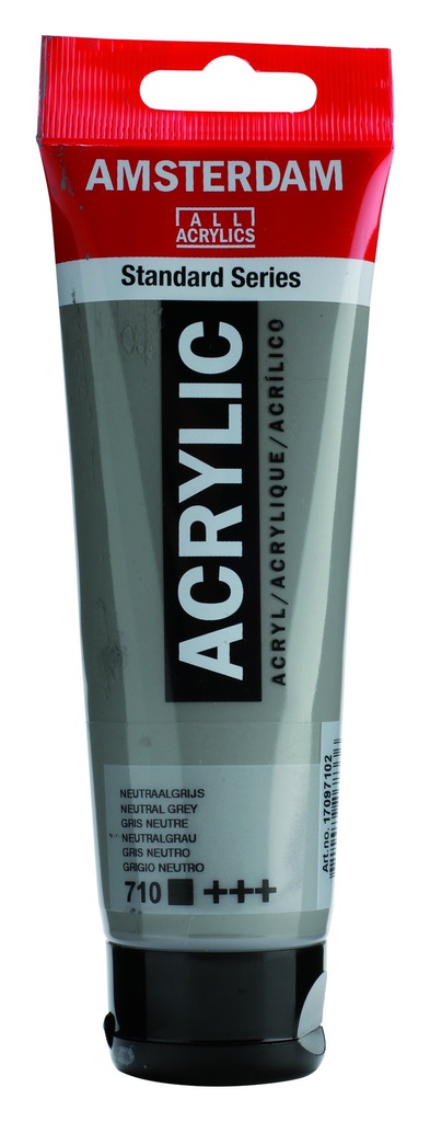 Amsterdam Standard Acrylic 120ML NEUTRAL GREY 710 **ND**