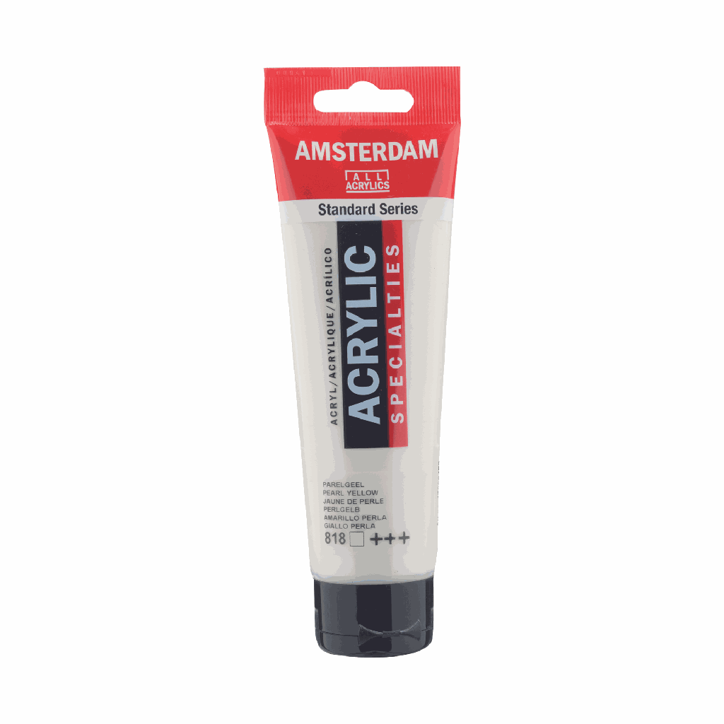 Amsterdam Standard Acrylic 120ML PEARL YELLOW 818 **ND**