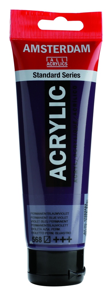 Amsterdam Standard Acrylic 120ML PERM BL VIOLET 568 **ND**
