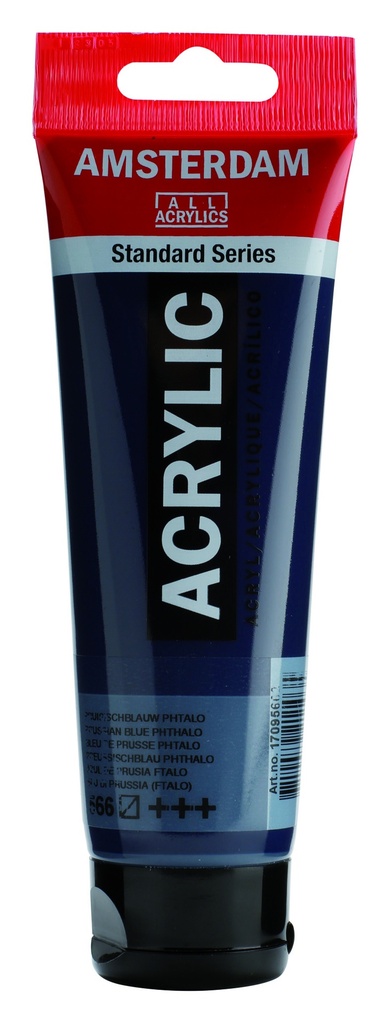 Amsterdam Standard Acrylic 120ML PRUS BLUE PH 566 **ND**