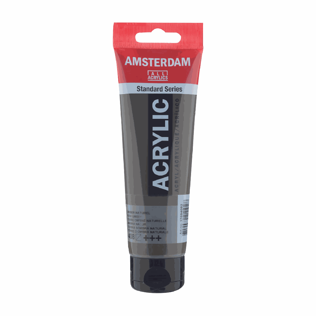 Amsterdam Standard Acrylic 120ML RAW UMBER 408 **ND**.