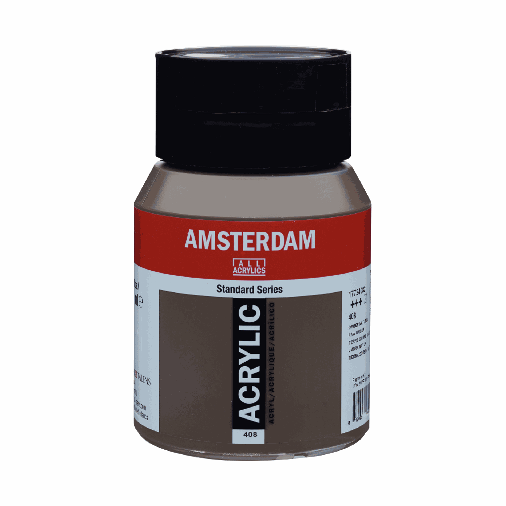 Amsterdam Standard Acrylic 500ML RAW UMBER 408 **ND**