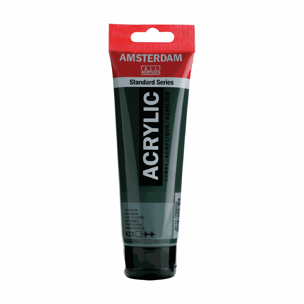 Amsterdam Standard Acrylic 120ML SAP GREEN 623 **ND**