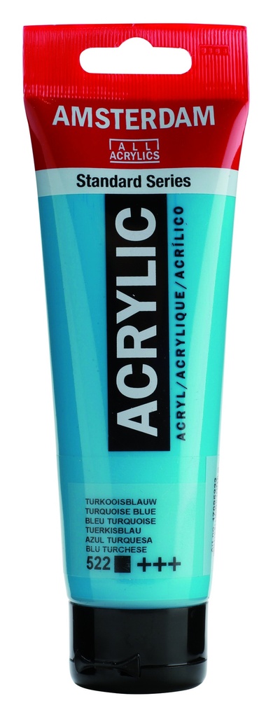 Amsterdam Standard Acrylic 120ML TURQUIOSE BLUE 522 **ND**