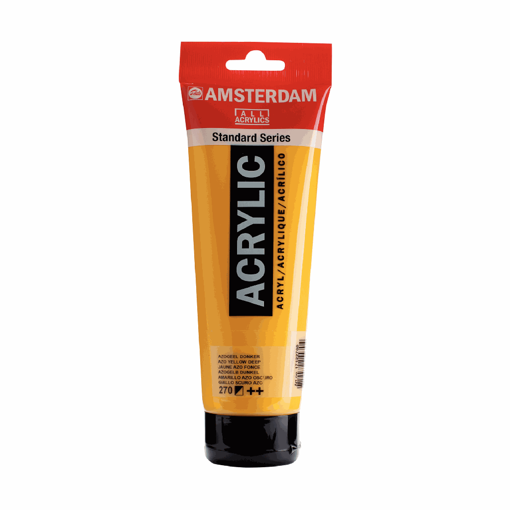 Amsterdam Standard Acrylic 250ML AZO YELL DEEP 270 **ND**