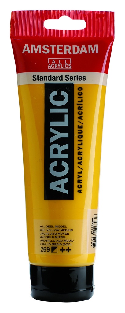 Amsterdam Standard Acrylic 250ML AZO YELLOW MEDIUM 269 **ND**