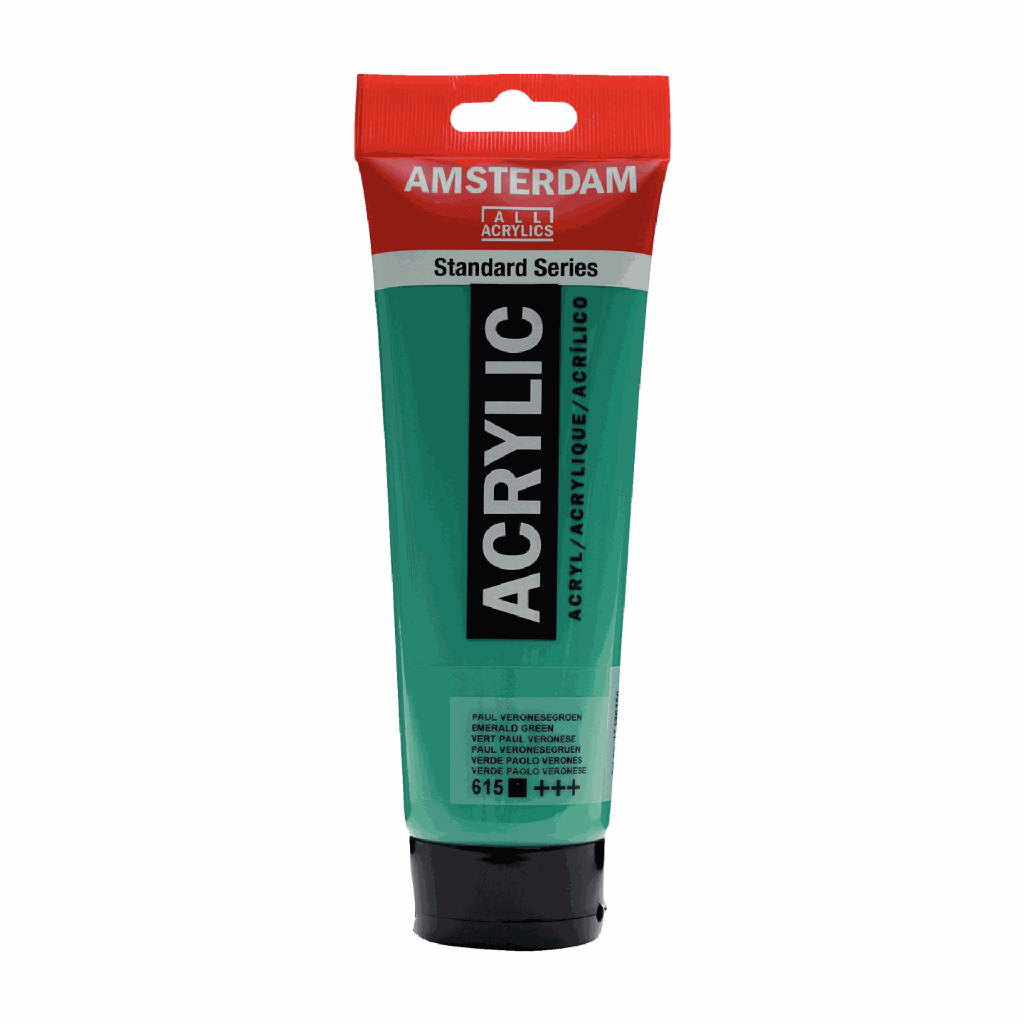 Amsterdam Standard Acrylic 250ML EMERALD GREEN 615 **ND**