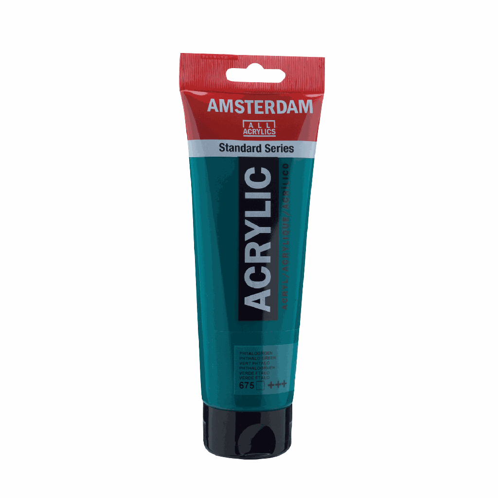 Amsterdam Standard Acrylic 250ML PHTHALO GREEN 675 **ND**