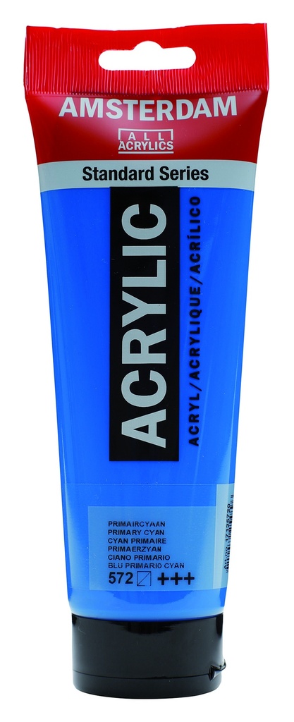 Amsterdam Standard Acrylic 250ML PRIMARY CYAN 572 **ND**