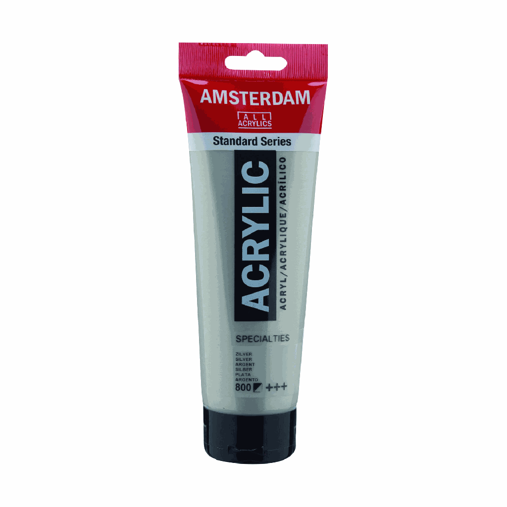 Amsterdam Standard Acrylic 250ML SILVER 800 **ND**