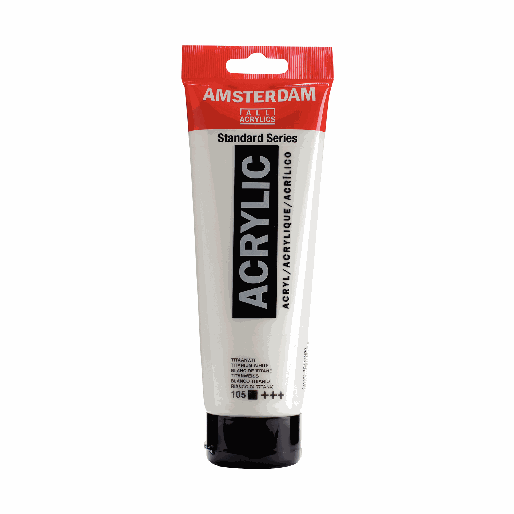 Amsterdam Standard Acrylic 250ML TITANIUM WHT 105 **ND**