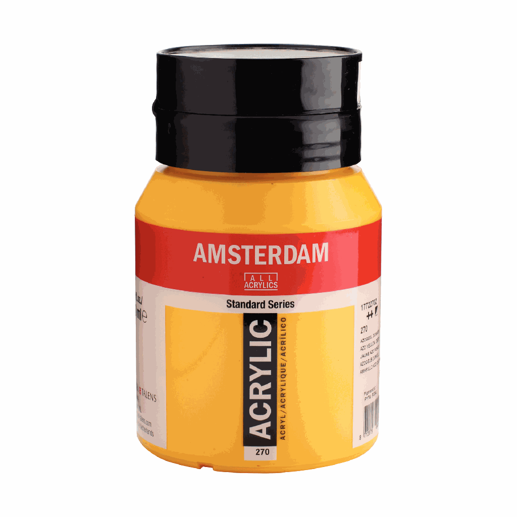 Amsterdam Standard Acrylic 500ML AZO YELLOW DP **ND**