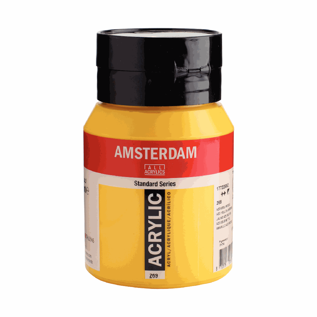 Amsterdam Standard Acrylic 500ML AZO YELLOW MD **ND**