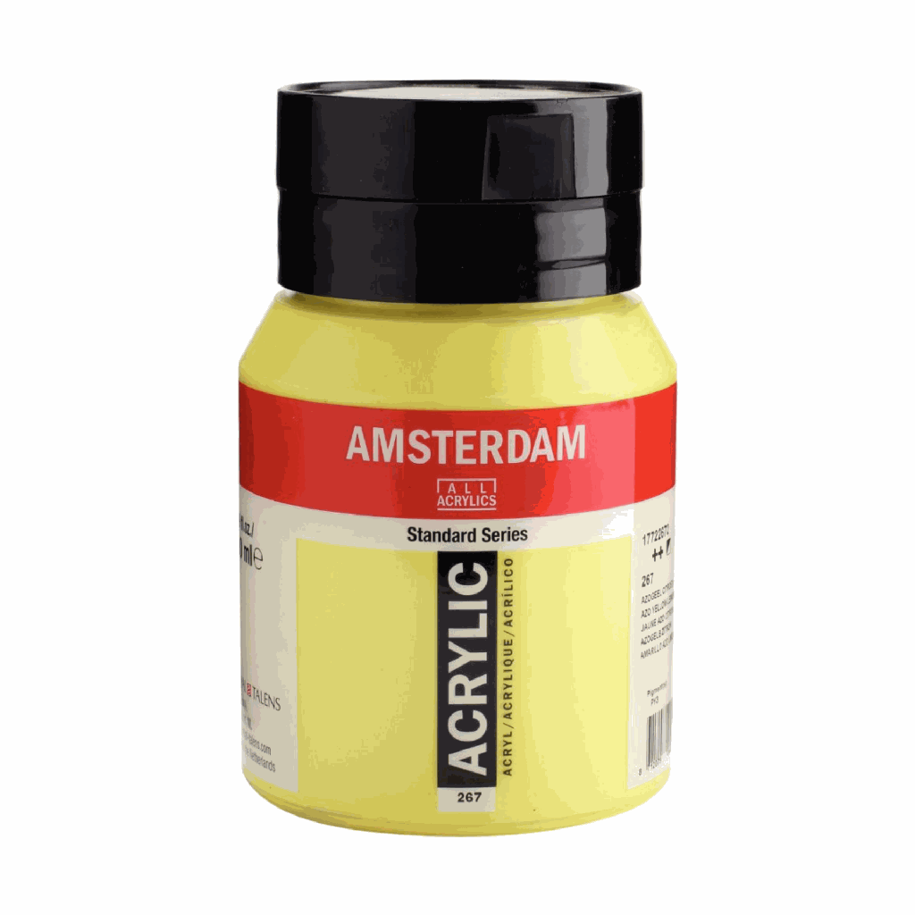 Amsterdam Standard Acrylic 500ML AZO YLW.LEMON **ND**