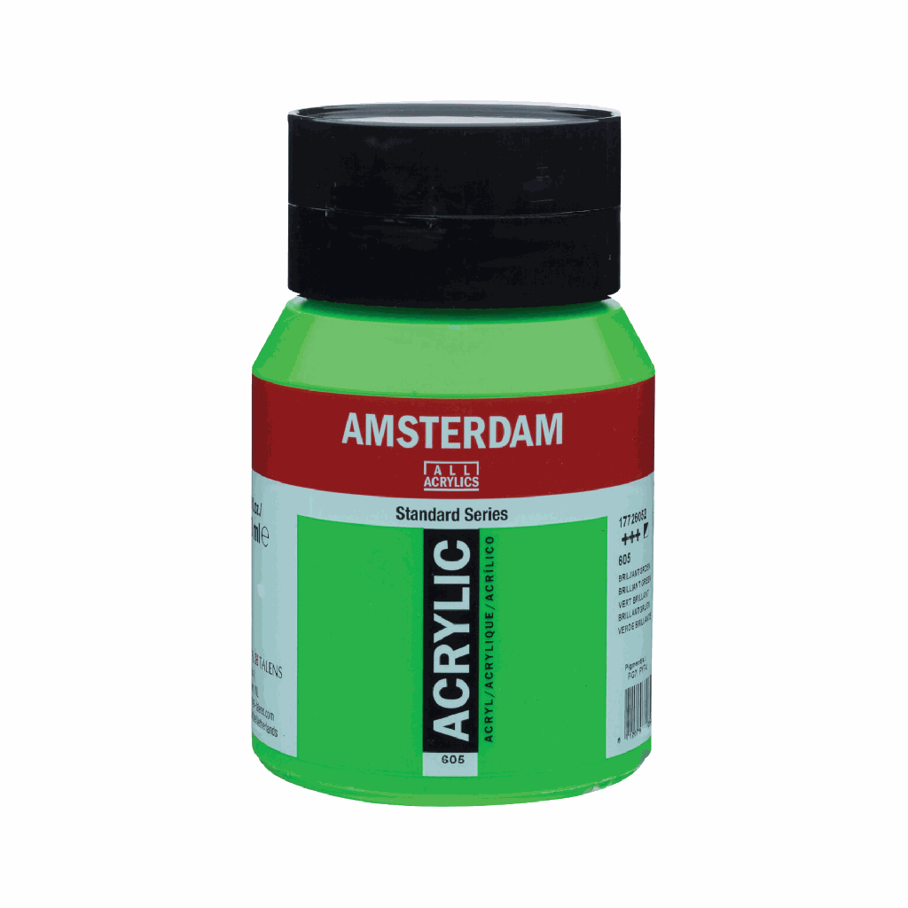 Amsterdam Standard Acrylic 500ML BRILLIANT GREEN **ND**