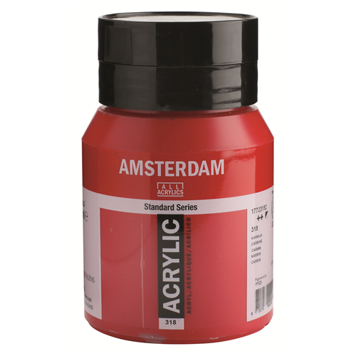 Amsterdam Standard Acrylic 500ML CARMINE **ND**