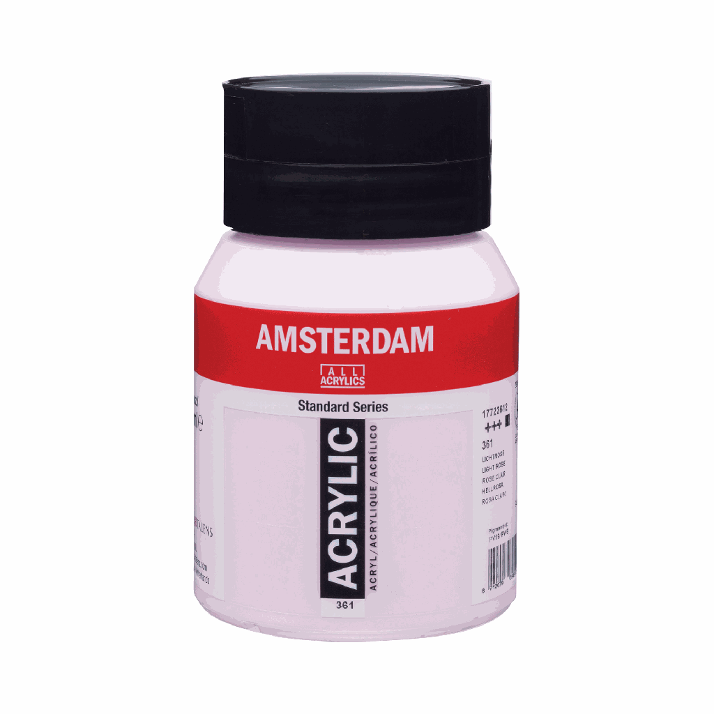 Amsterdam Standard Acrylic 500ML LIGHT ROSE **ND**