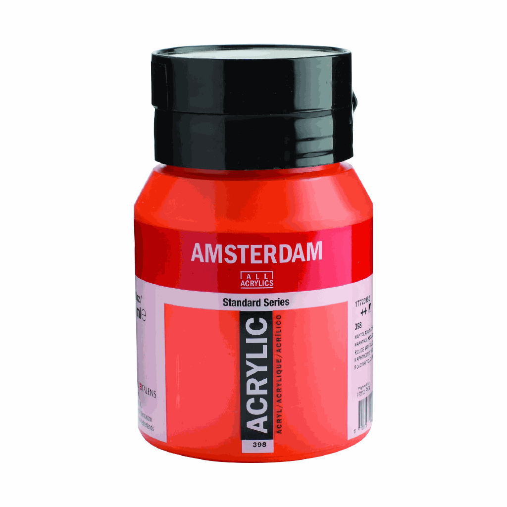 Amsterdam Standard Acrylic 500ML NAPHT.RED LT. **ND**