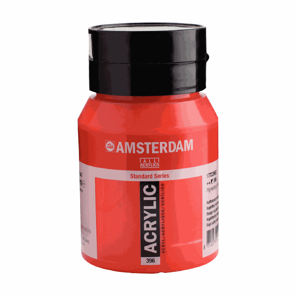 Amsterdam Standard Acrylic 500ML NAPHT.RED MD. **ND**
