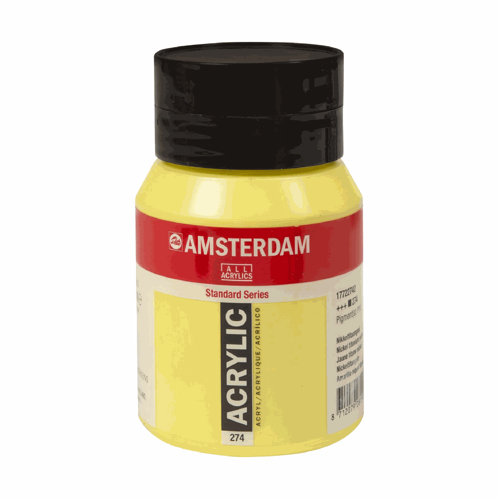 Amsterdam Standard Acrylic 500ML NICKEL TIT.YW **ND**