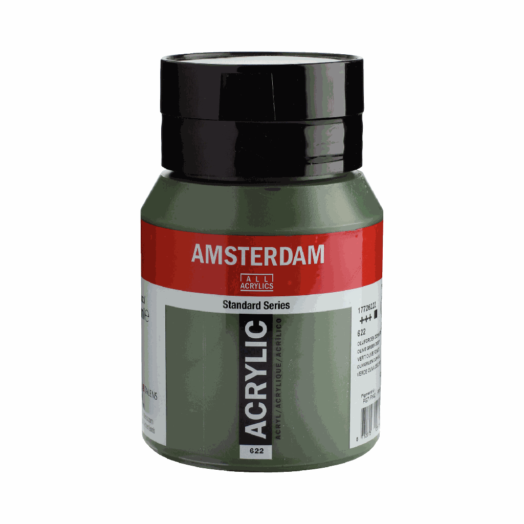 Amsterdam Standard Acrylic 500ML OLIVE GRN.DP. **ND**