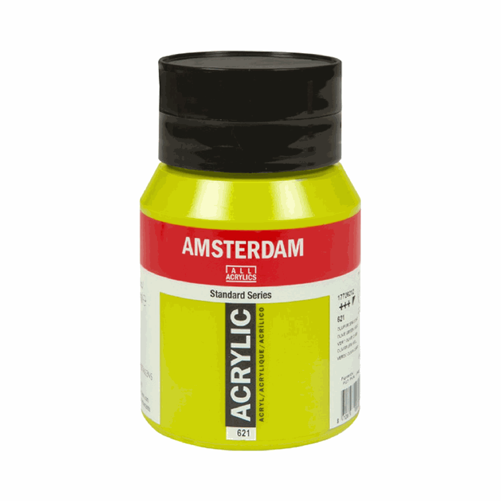 Amsterdam Standard Acrylic 500ML OLIVE GRN.LT. **ND**