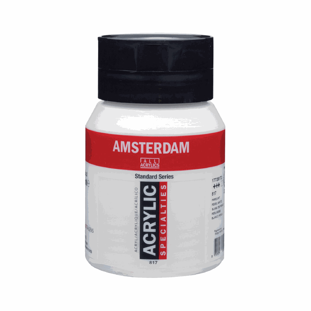Amsterdam Standard Acrylic 500ML PEARL WHITE **ND**