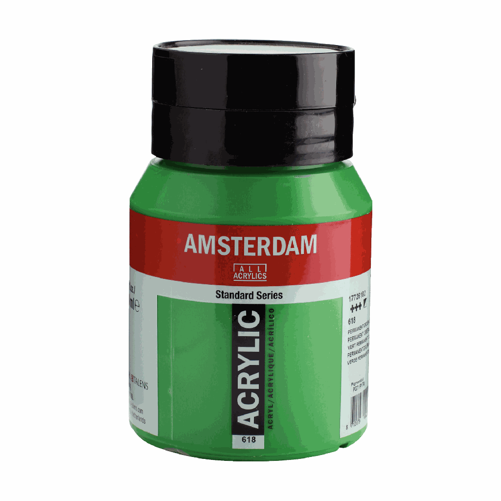 Amsterdam Standard Acrylic 500ML PERM.GREEN LT **ND**