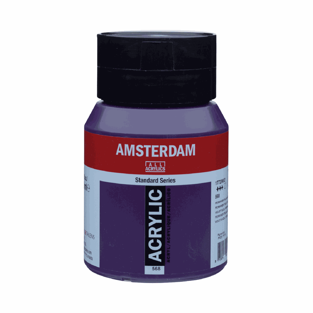 Amsterdam Standard Acrylic 500ML PERMANENT BLUE VIOLET **ND**