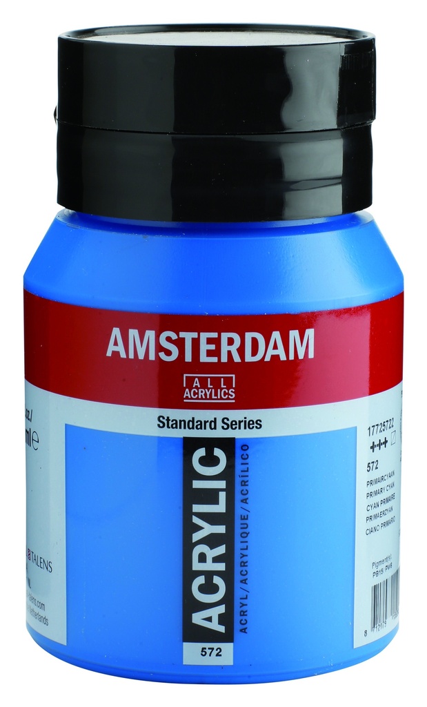 Amsterdam Standard Acrylic 500ML PRIMARY CYAN **ND**