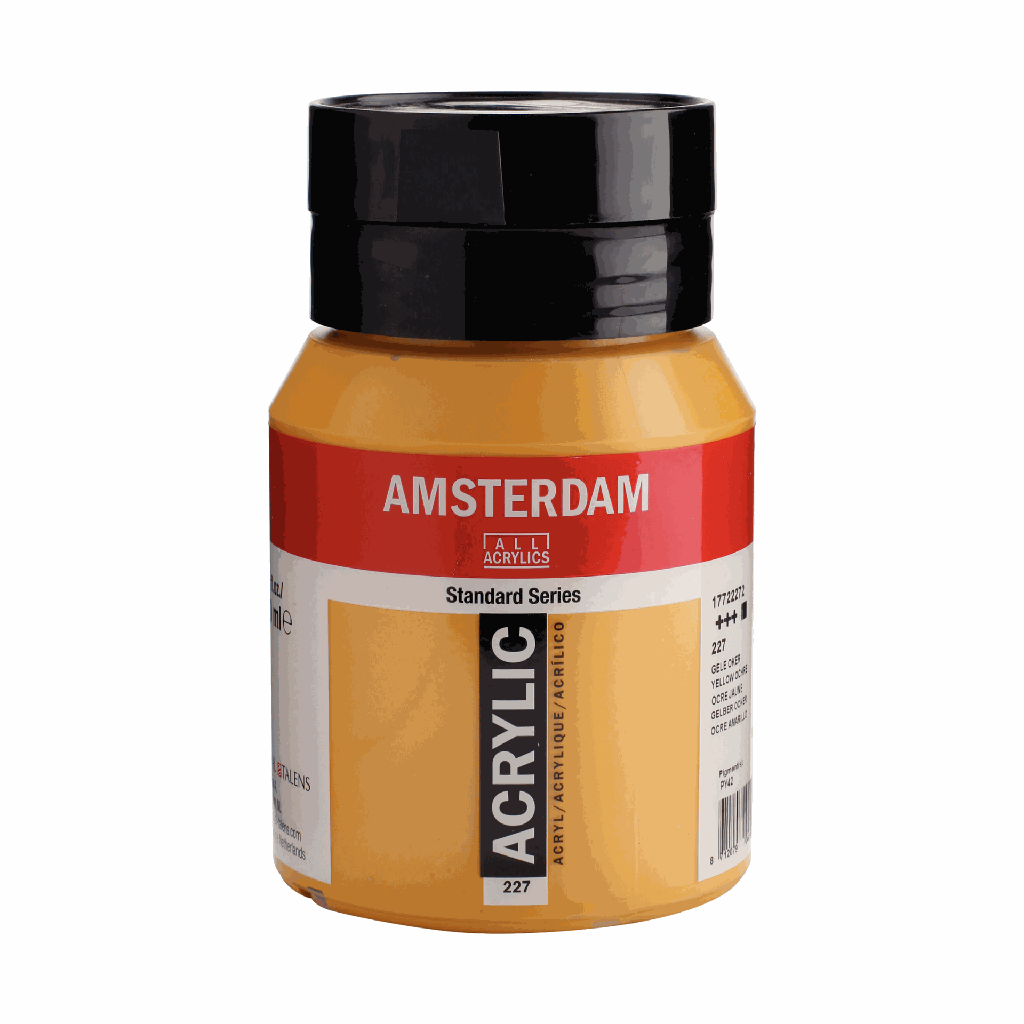 Amsterdam Standard Acrylic 500ML YELLOW OCHRE **ND**