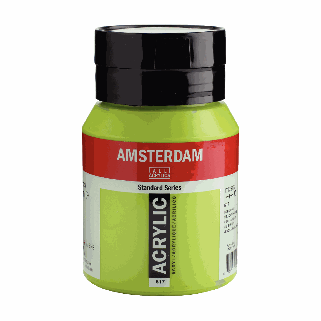 Amsterdam Standard Acrylic 500ML YLWSH.GREEN **ND**