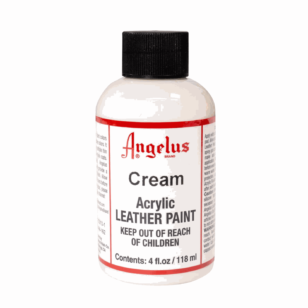 Angelus Acrylic Leather Paint Cream 4oz