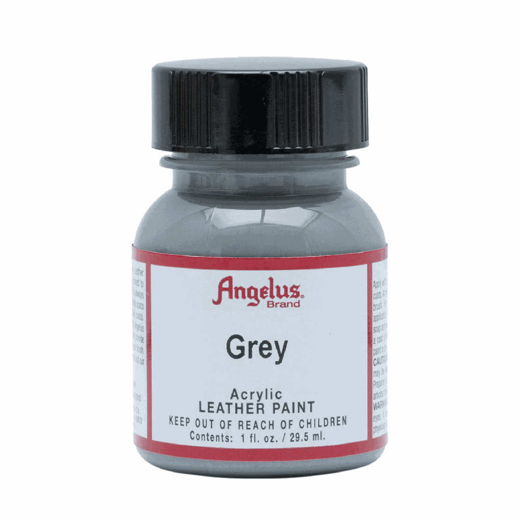 Angelus Acrylic Leather Paint Grey 1oz