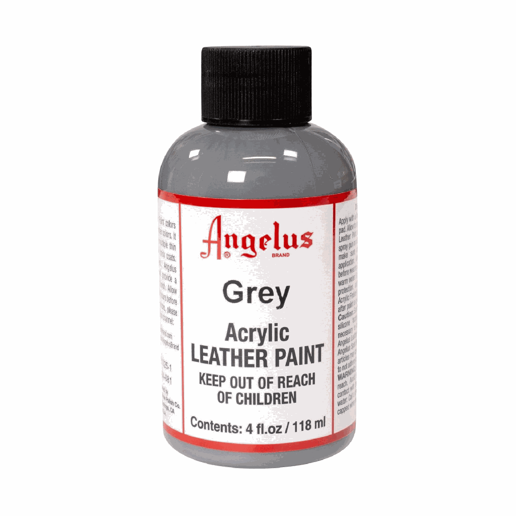 Angelus Acrylic Leather Paint Grey 4oz