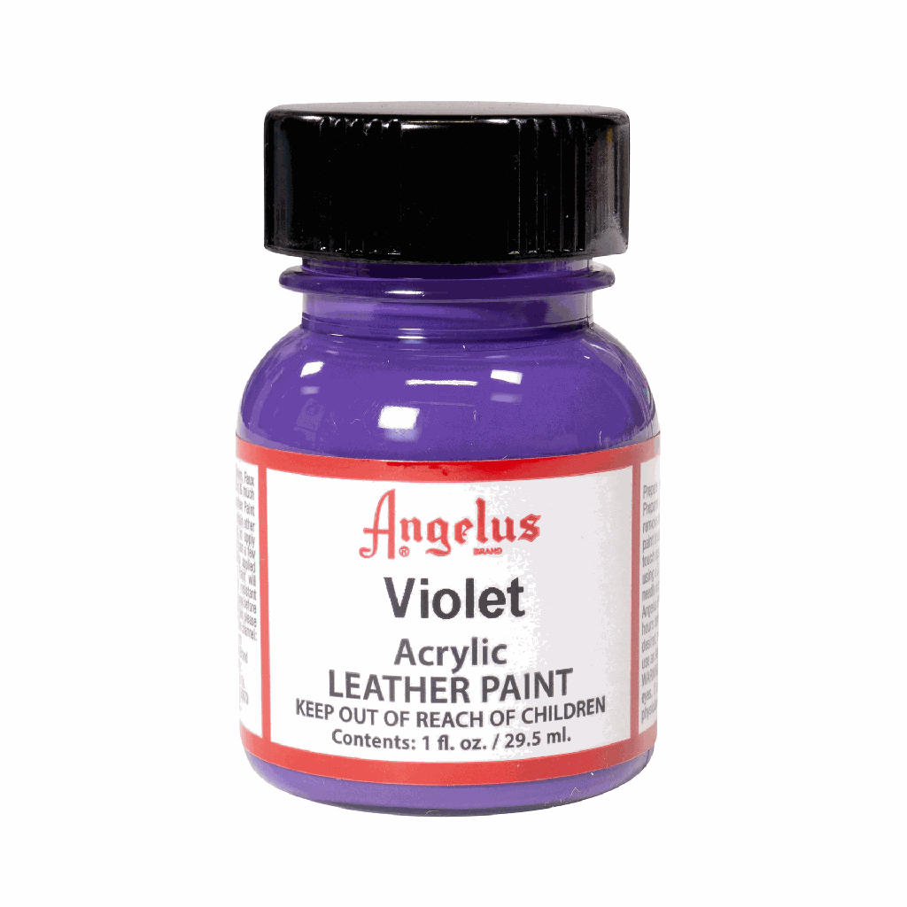 Angelus Acrylic Leather Paint Violet 1oz