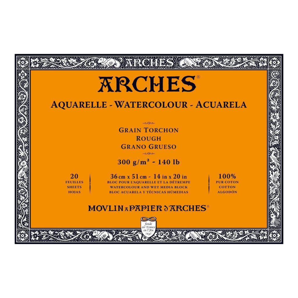 Arches Watercolour Block R 7"x10" 140lb