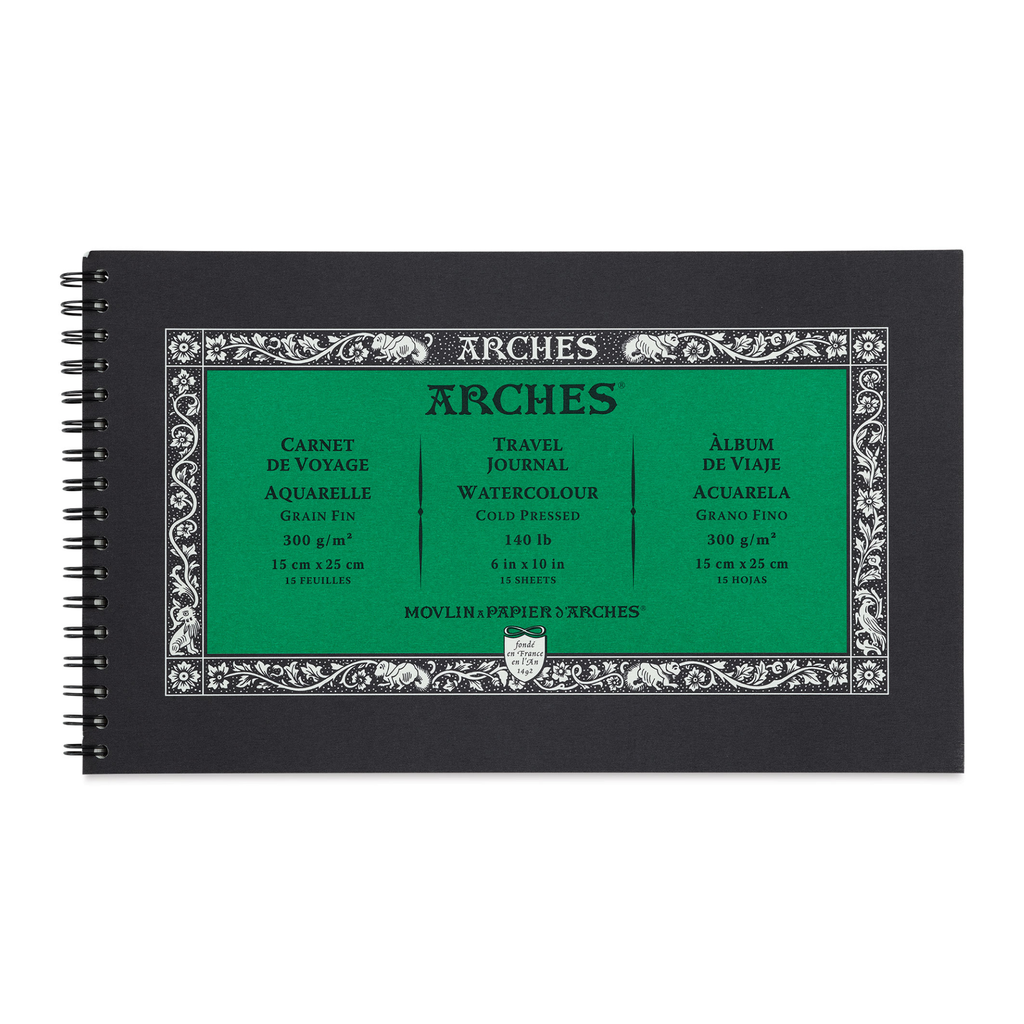 Arches Watercolour Journal CP 15"x25" - 15 Sheets