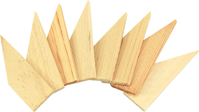 Art Advantage Canvas Wedges 8pk