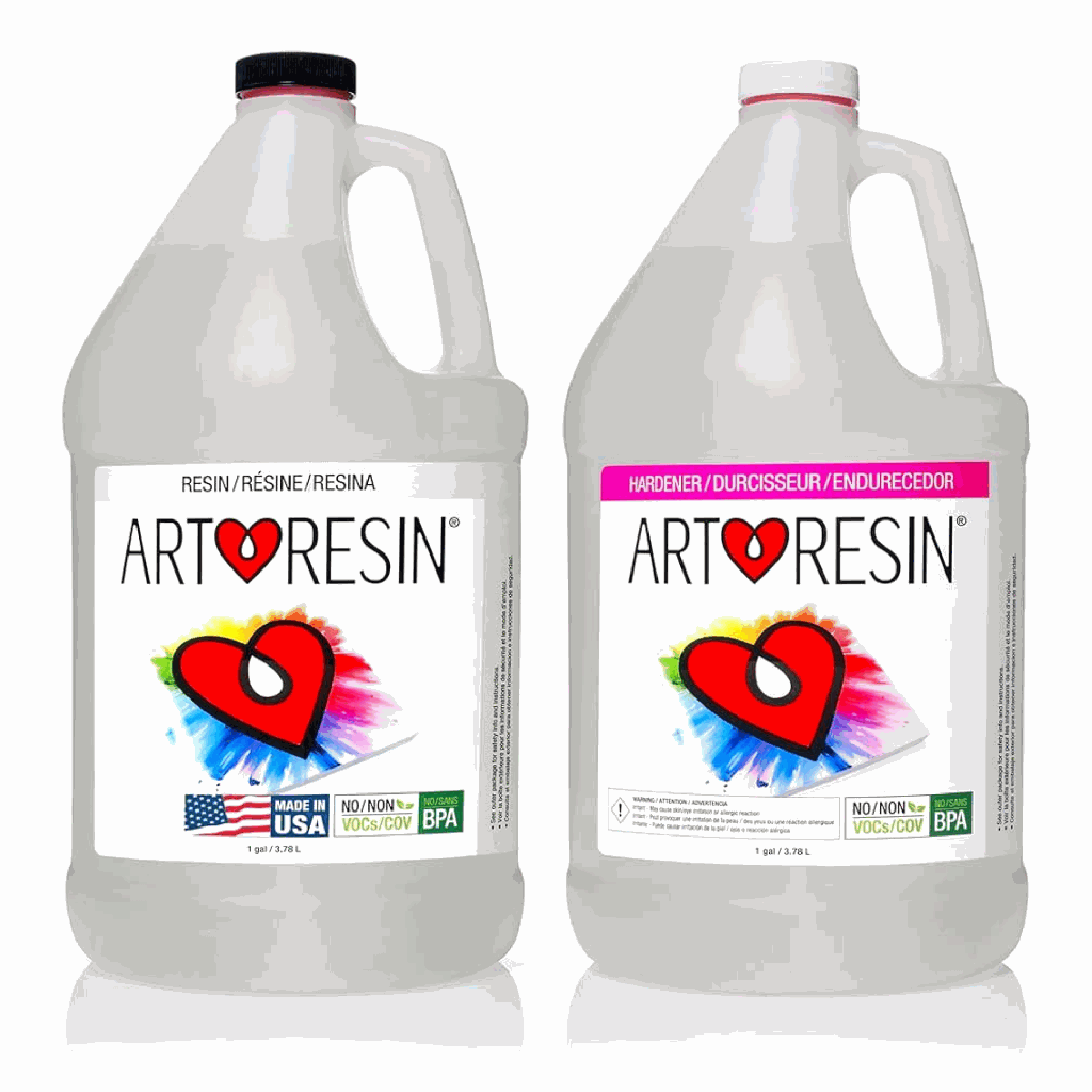 Art Resin Epoxy Resin kit 2 Gallons  **ND**