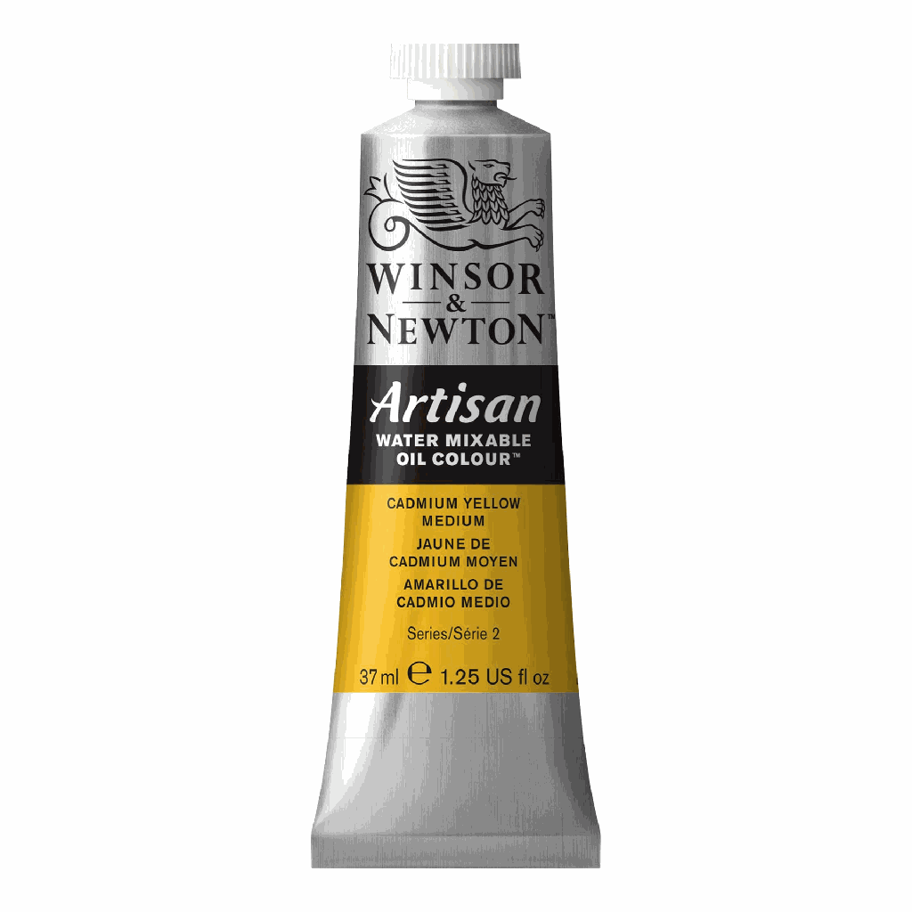 Artisan Water Mixable Oil 37ml Cadmium Yellow Medium