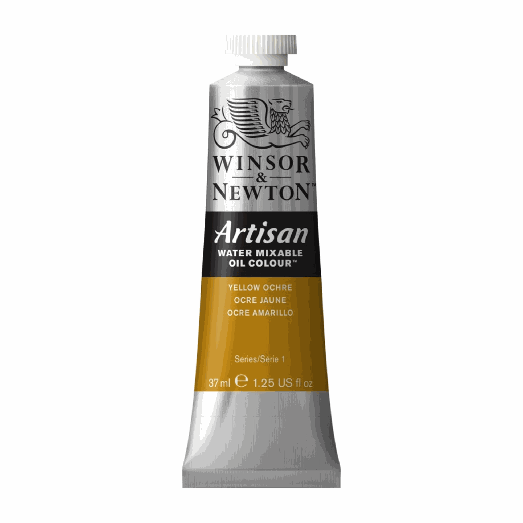Artisan Water Mixable Oil 37ml Yellow Ochre