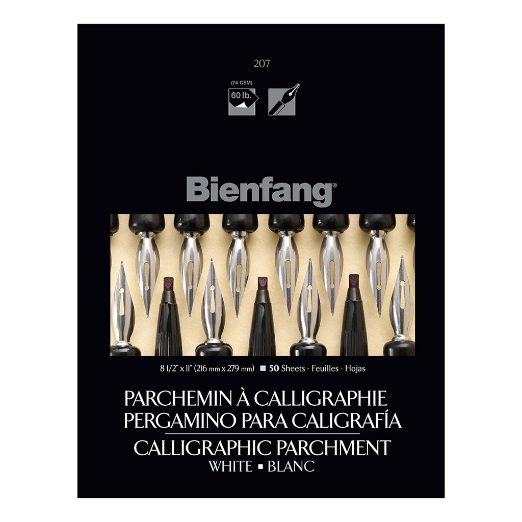 Bienfang Calligraphic Parchment 207 White 8.5x11