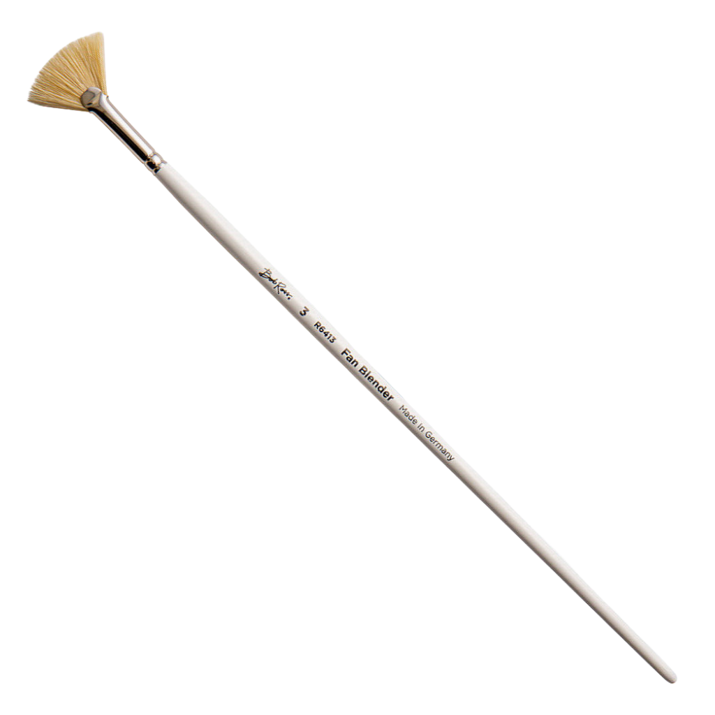 Bob Ross Brush Fan Blender #3 Carded