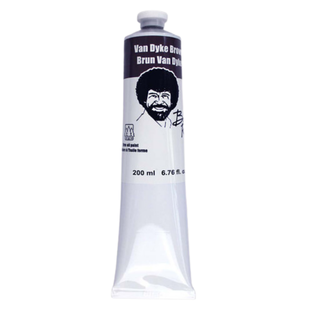 Bob Ross Landscape Oil 200ml Tube Van Dyke Brown