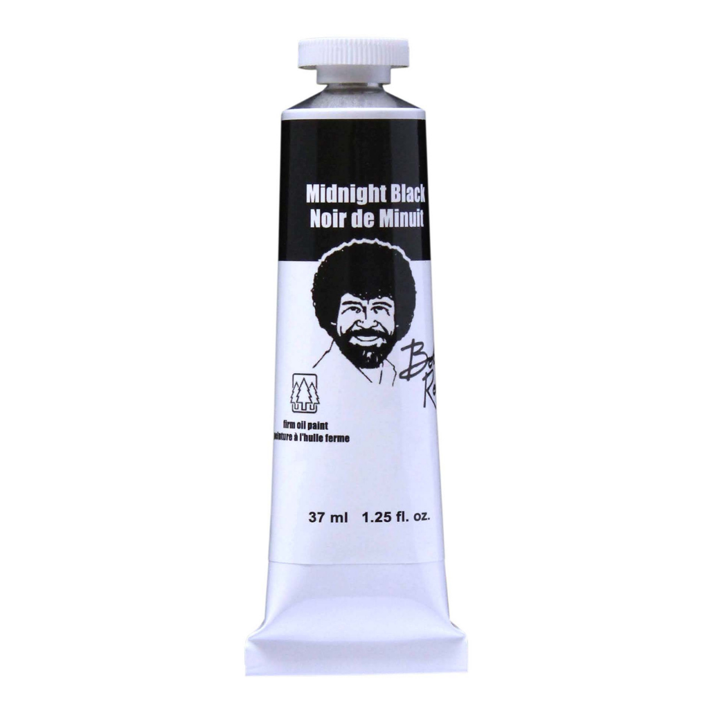 Bob Ross Landscape Oil 37ml Tube Midnight Black