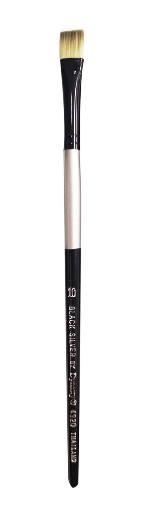 Brush Black Silver LH Bright 10
