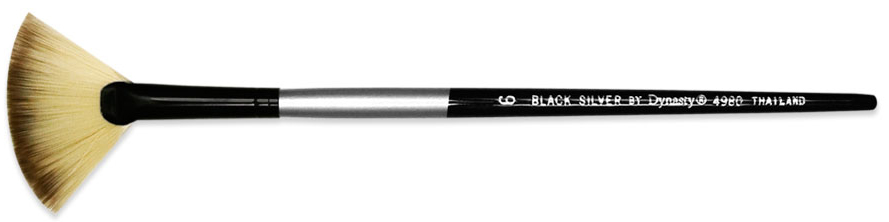 Brush Black Silver SH Fan 2