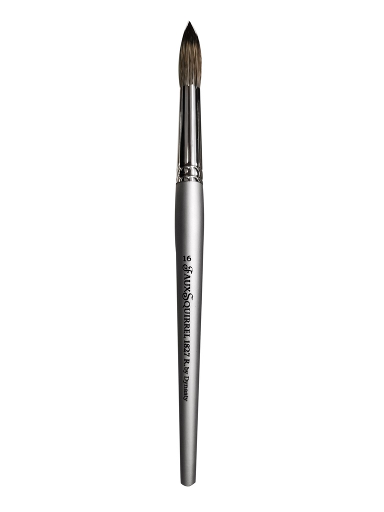 Dynasty Brush Faux Squirrel 1827R-14 Round **ND**