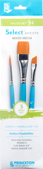 Princeton Brush Select Value Set #14 - 3 Piece Set